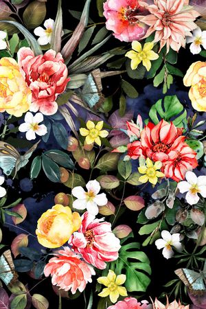 植物印花华亿平台图片