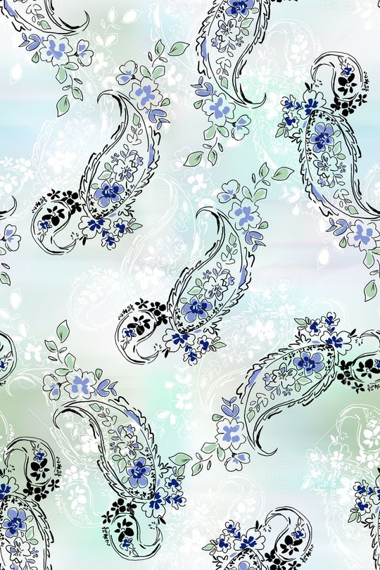 小清新印花华亿平台图片