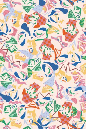 几何印花华亿平台图片