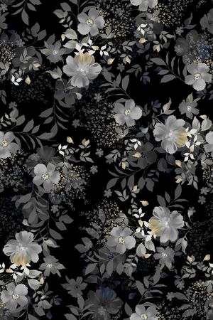 真丝印花华亿平台图片