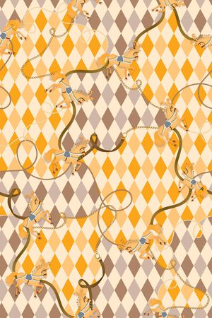 卡通马印花华亿平台图片