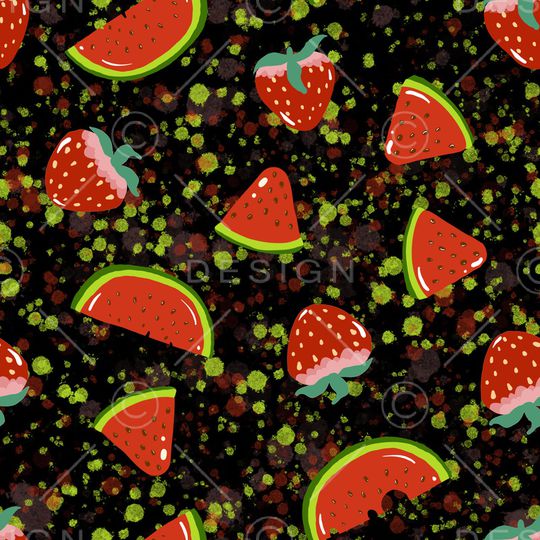 水果印花华亿平台图片