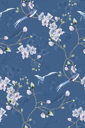 真丝印花华亿平台图片