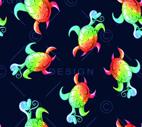 海龟印花华亿平台图片