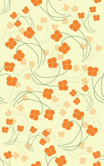 小清新印花华亿平台图片