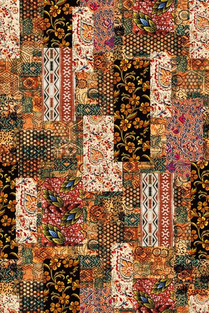 抽象印花华亿平台图片