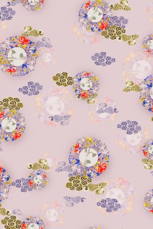 祥云印花华亿平台图片