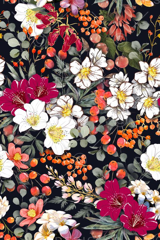 植物印花华亿平台图片