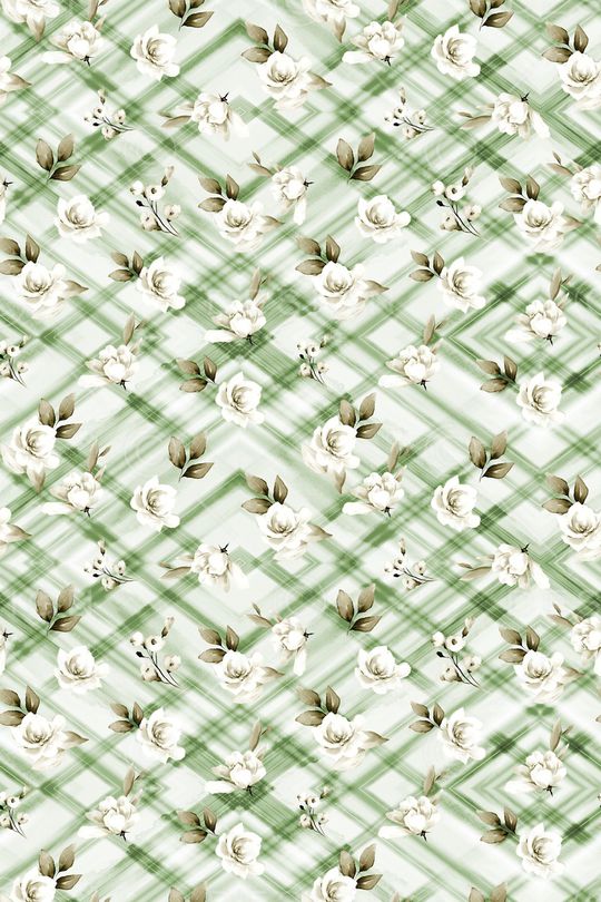 格子印花华亿平台图片