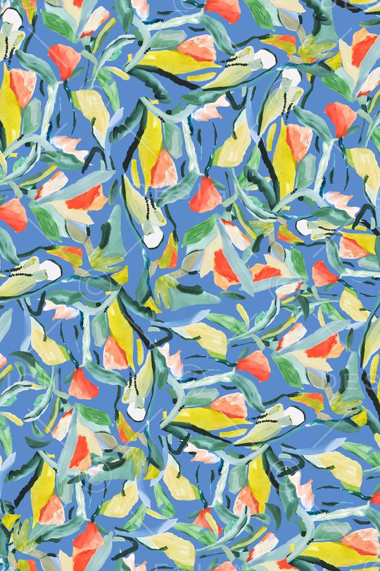 抽象印花华亿平台图片