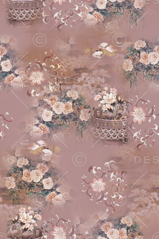 中国风印花华亿平台图片