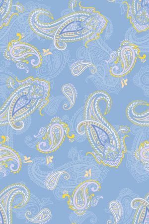 佩斯利印花华亿平台图片