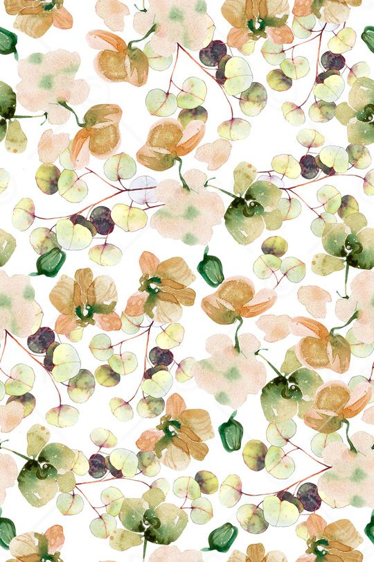 绿植树叶印花华亿平台图片