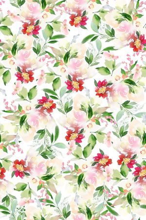 绿植树叶印花华亿平台图片