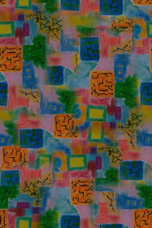 抽象印花华亿平台图片