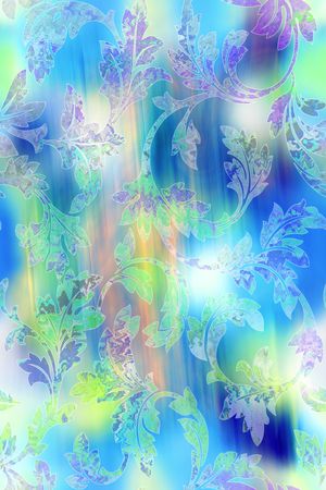 满版散花印花华亿平台图片