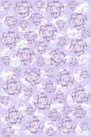 月季花印花华亿平台图片