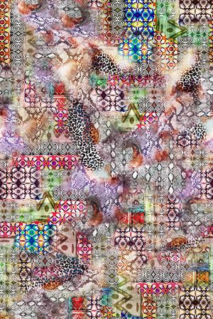 民族风印花华亿平台图片