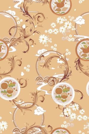 真丝印花华亿平台图片