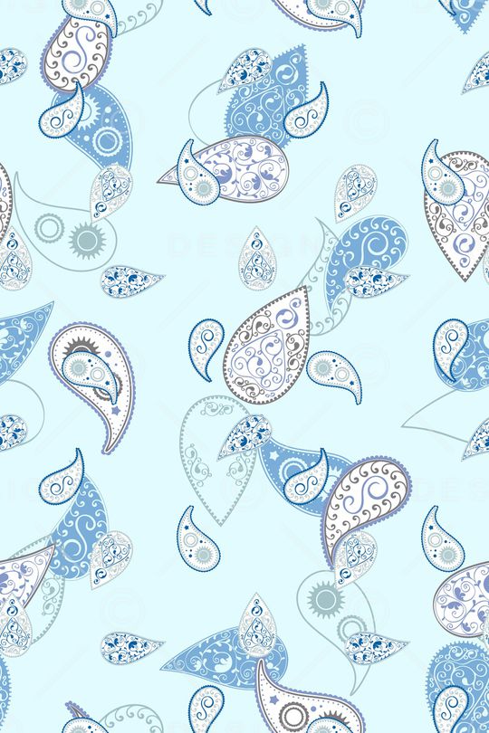 佩斯利印花华亿平台图片