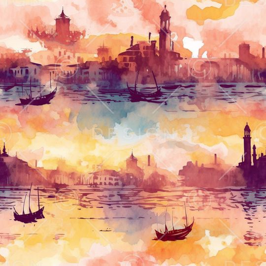 风景印花华亿平台图片