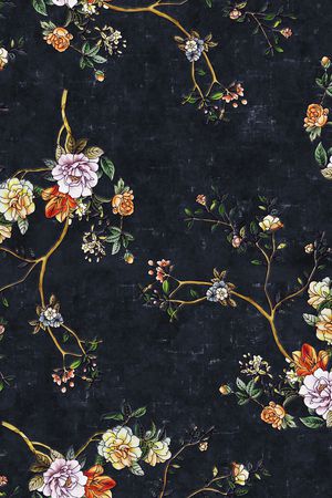 满版散花印花华亿平台图片