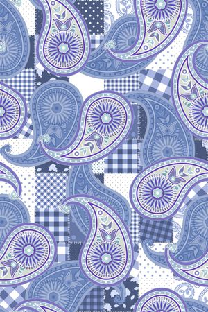 佩斯利印花华亿平台图片