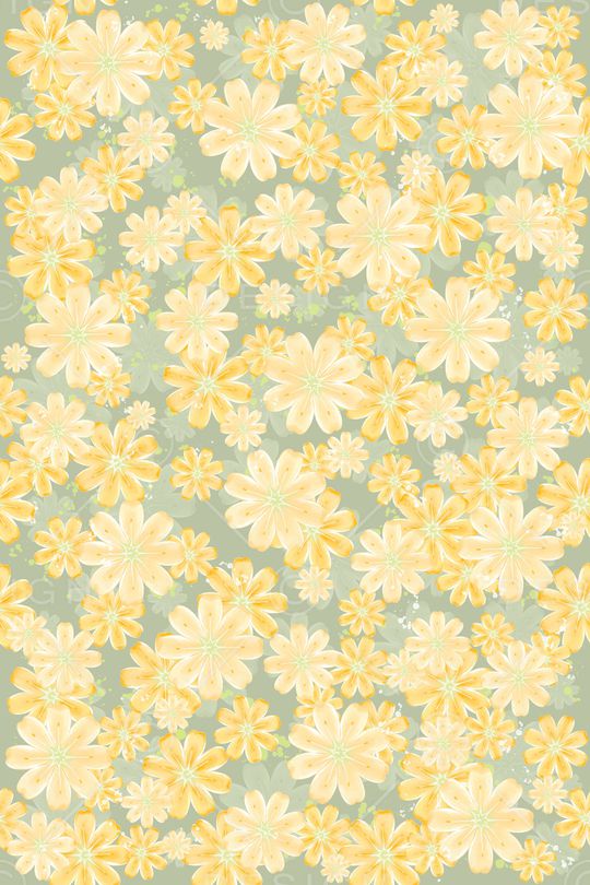 手绘花卉印花华亿平台图片