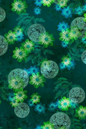 纹章印花华亿平台图片