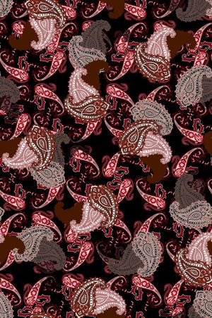 佩斯利印花华亿平台图片