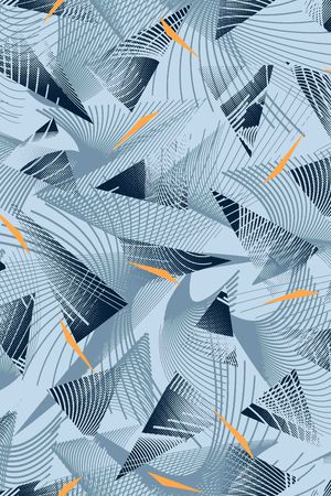 线条印花华亿平台图片