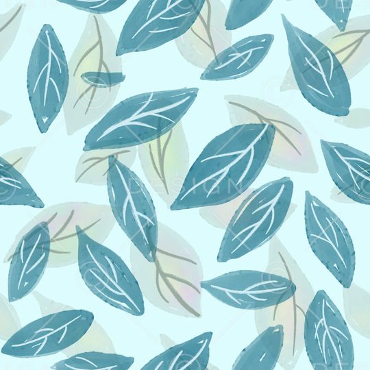 绿植树叶印花华亿平台图片