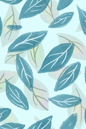 绿植树叶印花华亿平台图片