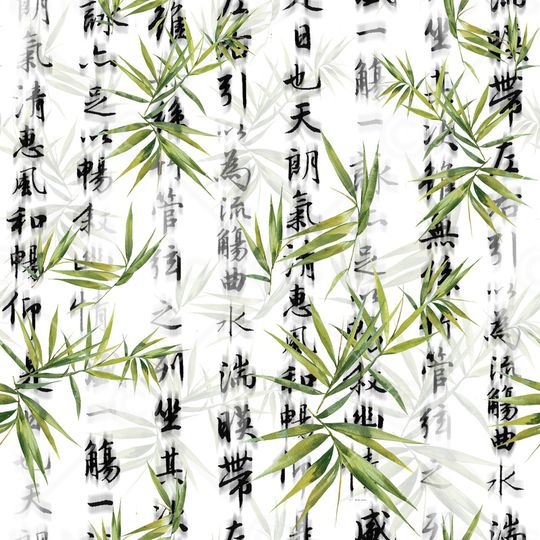 绿植树叶印花华亿平台图片