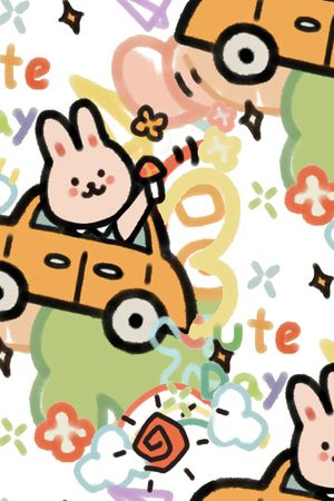 兔子印花华亿平台图片