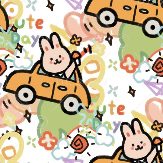 兔子印花华亿平台图片