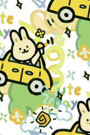 兔子印花华亿平台图片