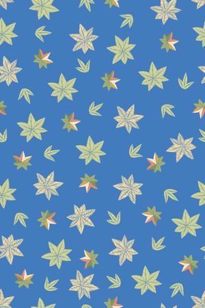 枫叶印花华亿平台图片