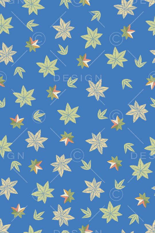 枫叶印花华亿平台图片