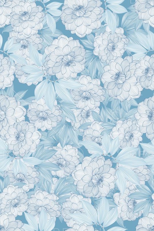 满版散花印花华亿平台图片