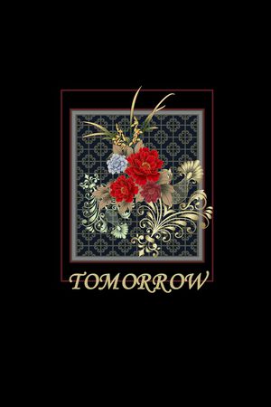 男装定位花印花华亿平台图片