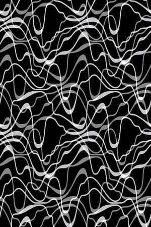 黑白印花华亿平台图片