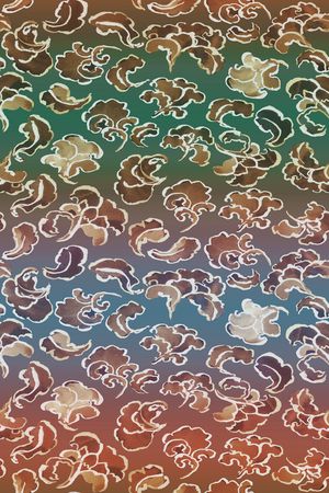 抽象印花华亿平台图片