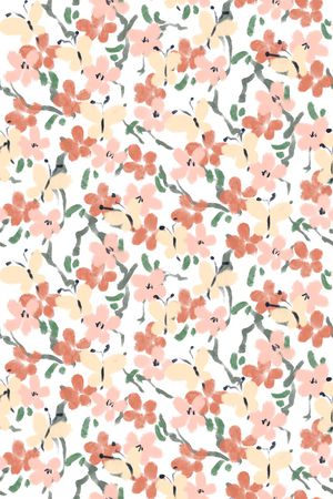 蝴蝶印花华亿平台图片