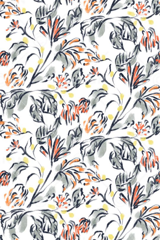 年轻女性印花华亿平台图片