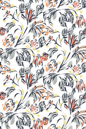 年轻女性印花华亿平台图片