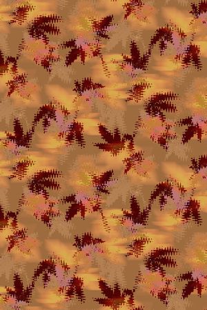 枫叶印花华亿平台图片