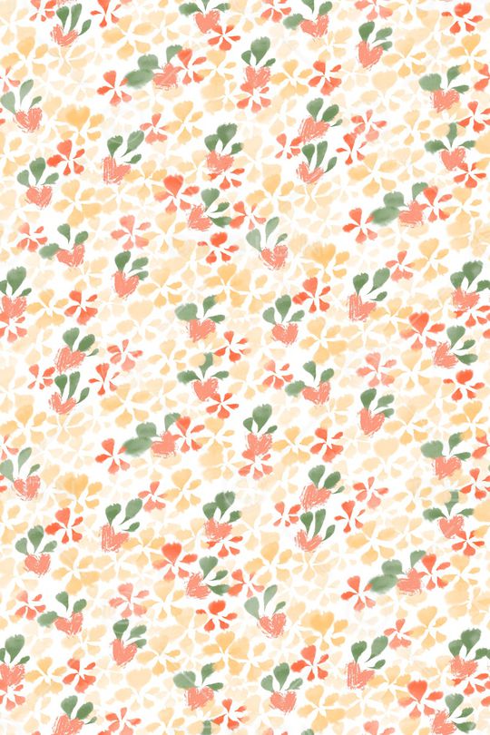 小清新印花华亿平台图片