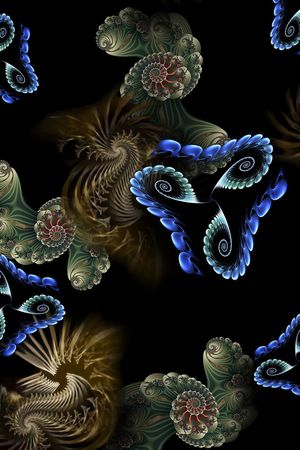 分形印花华亿平台图片