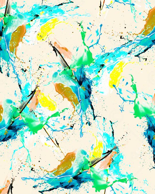 抽象印花华亿平台图片